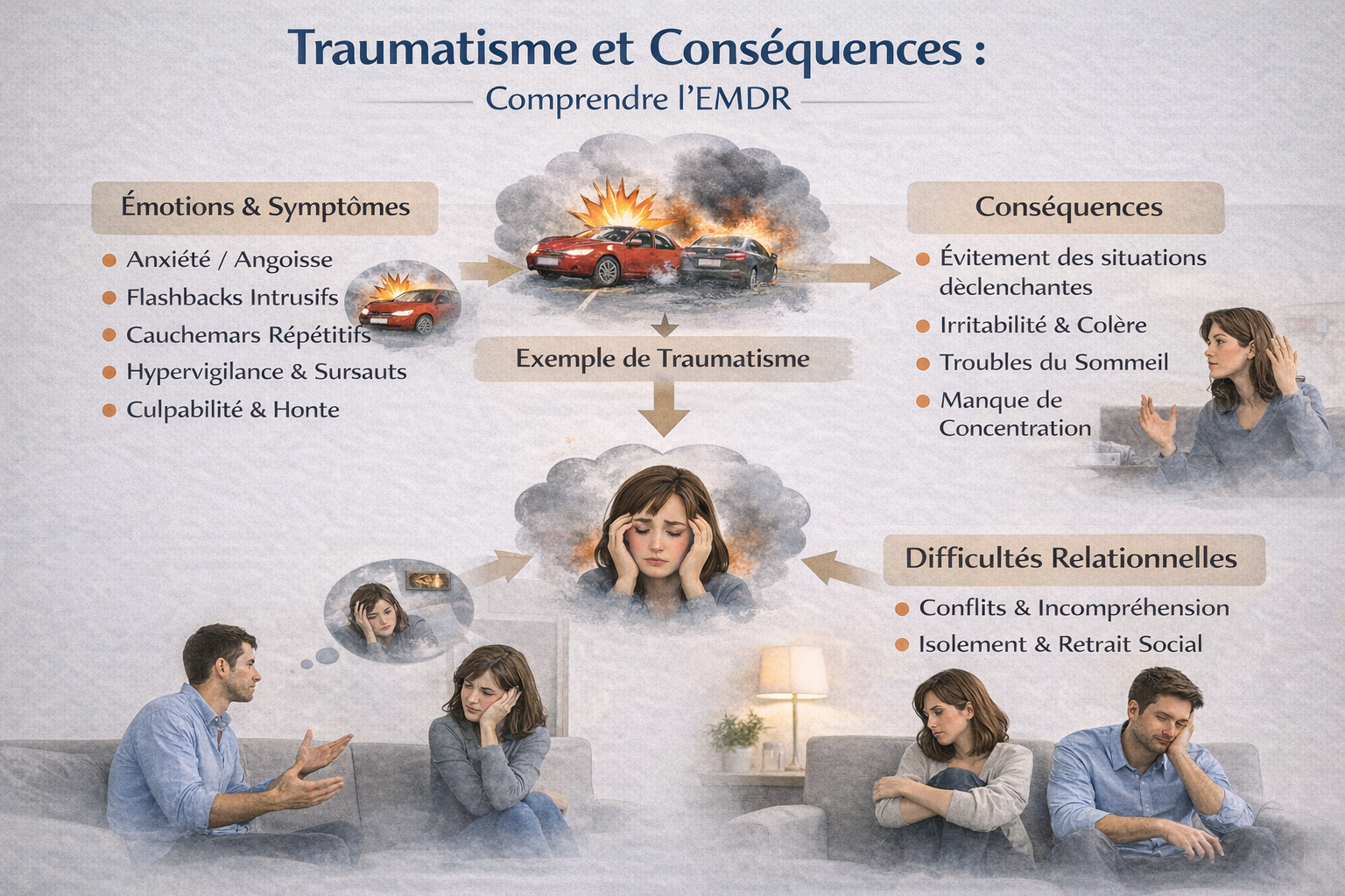 Choc émotionnel et EMDR à Chaponost Lyon Ouest